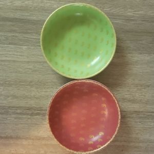 Williams Sonoma Set of 2 Raj Indian Sauce Dishes